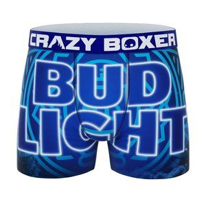 BUD LIGHT Boxer Briefs In A Can Size Small